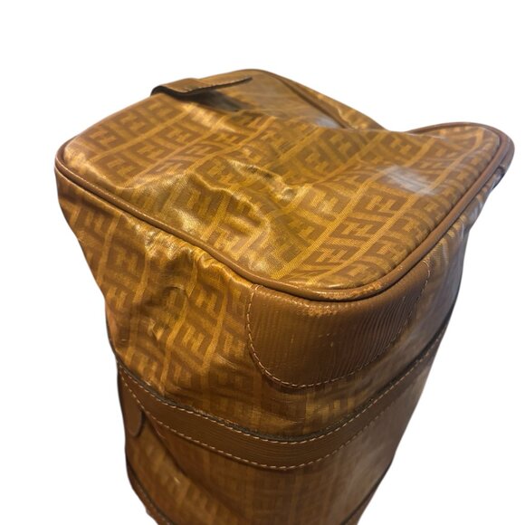 Fendi Crystal Canvas FF Zucca Boston / Duffle Bag - Picture 7 of 10